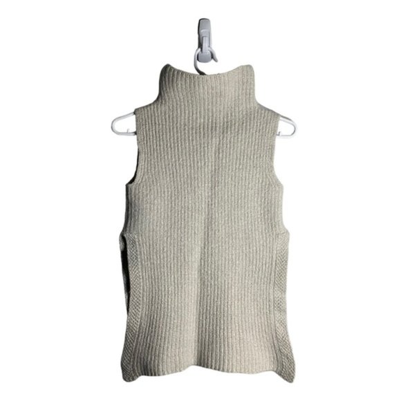 Wilfred Women's Light Gray Durandal Sleeveless Cowl Neck Sweater - Picture 9 of 9